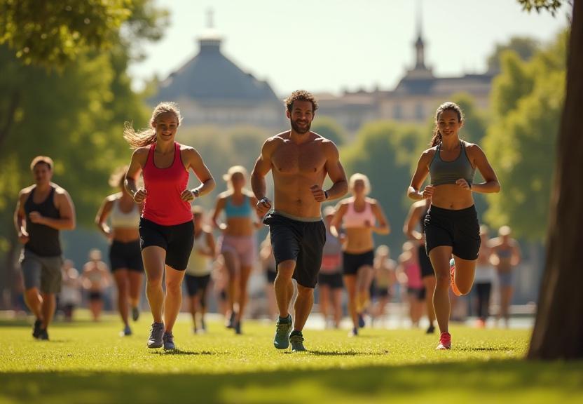 Outdoor fitness entraînement plein air Bordeaux
